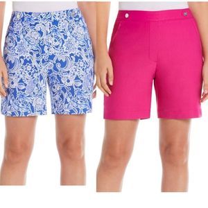 2 NWT Pairs of Rafaella Comfort Bermuda Shorts : Size 8